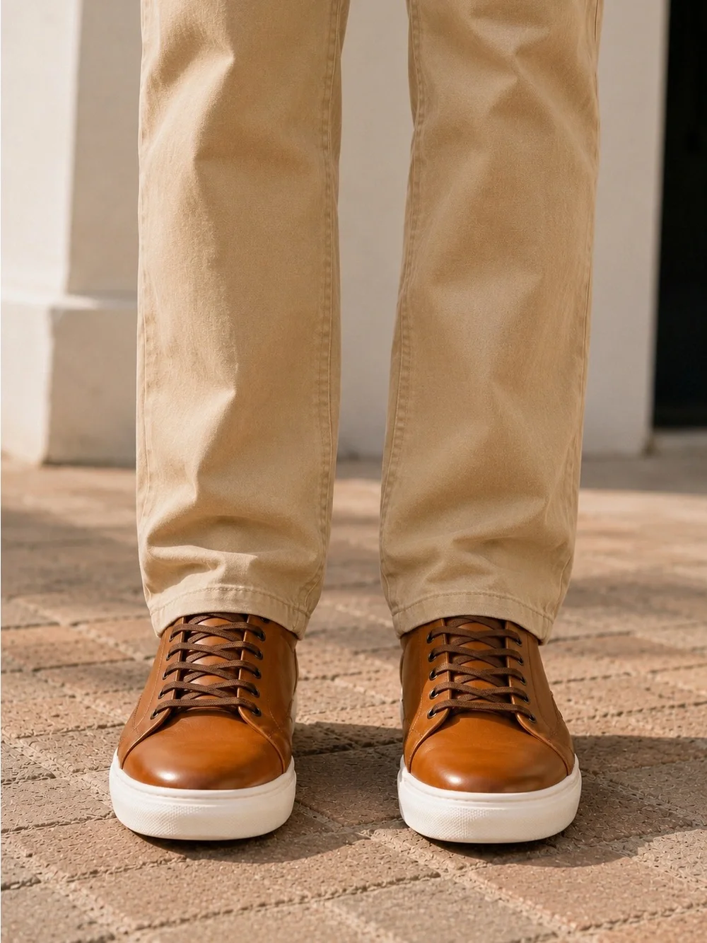 Thursday Boot Company Men's Premier Low Top Toffee Tan Leather sneakers, Size 10 - Picture 3 of 11